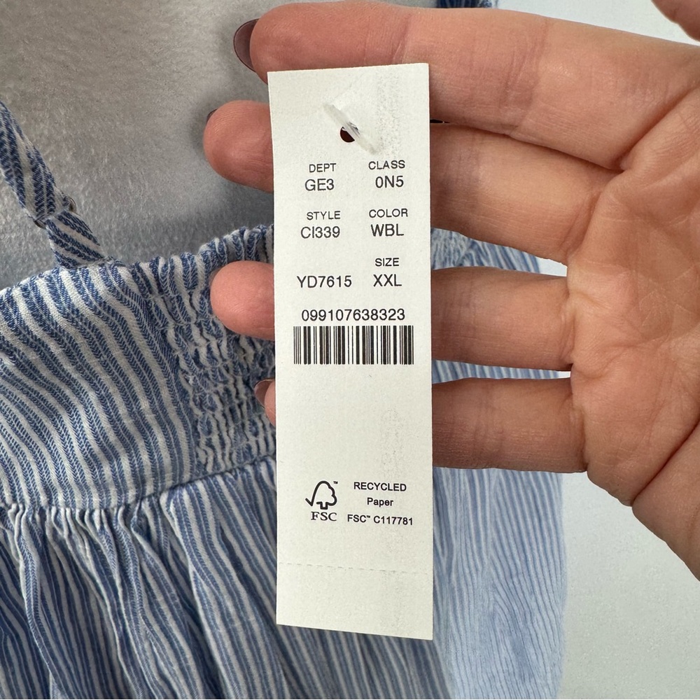 J. Crew Light Blue Strapless Maxi Dress - Picture 8 of 15